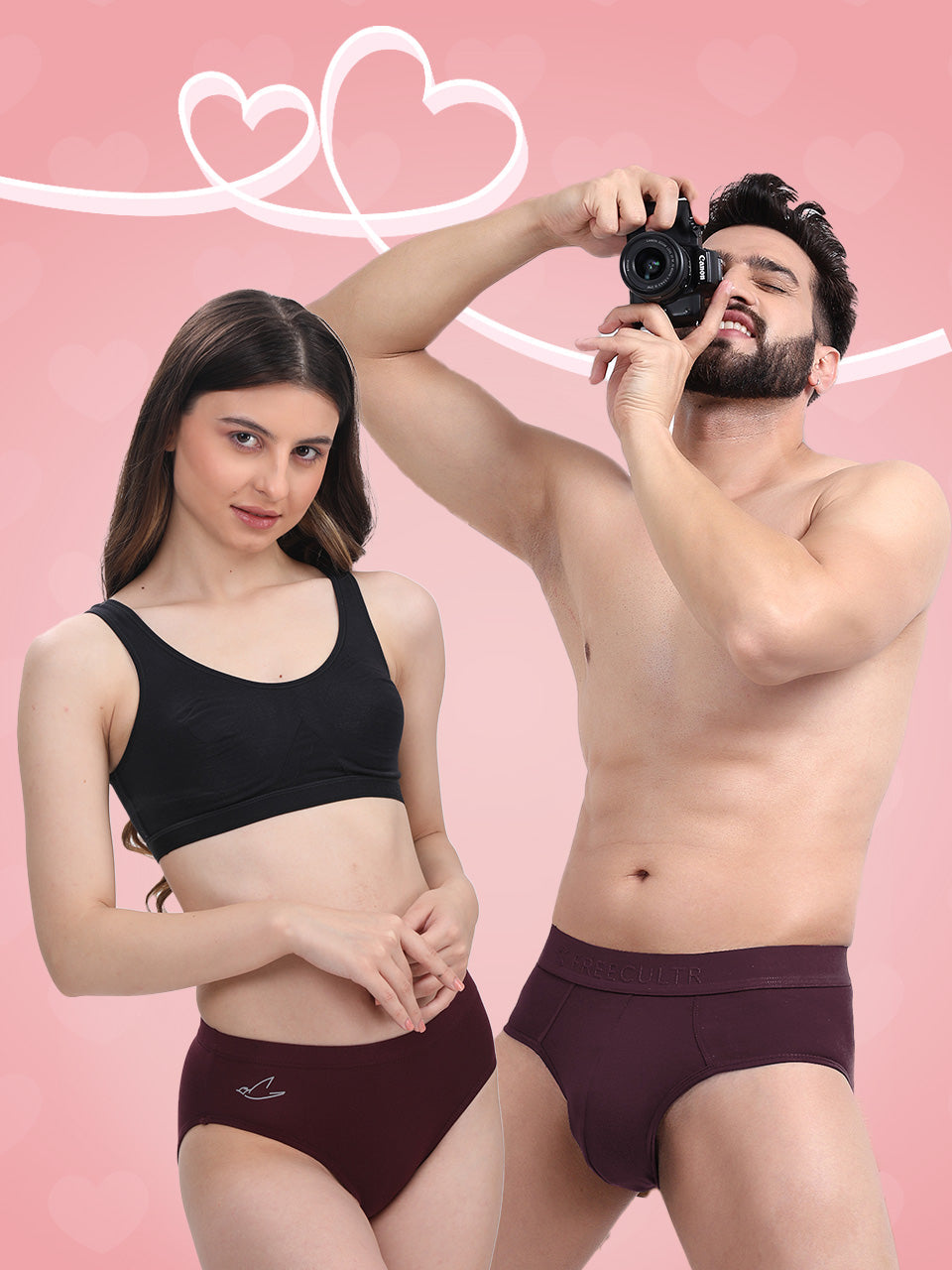 Experience ultimate comfort with our tagless design briefs, made with soft and comfortable fabric.