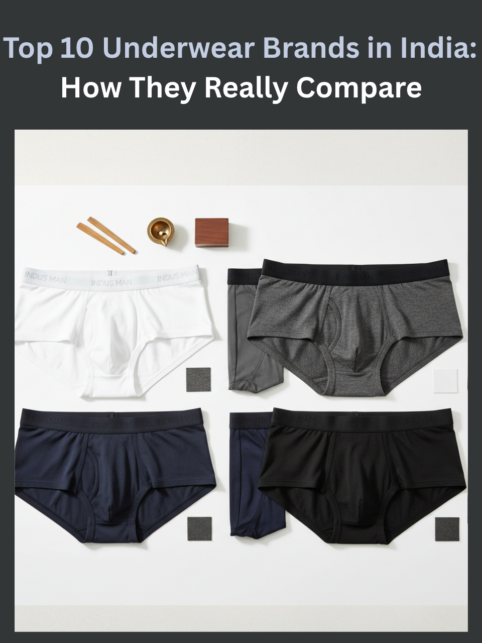 Top underwear brands in India compared by fabric and construction