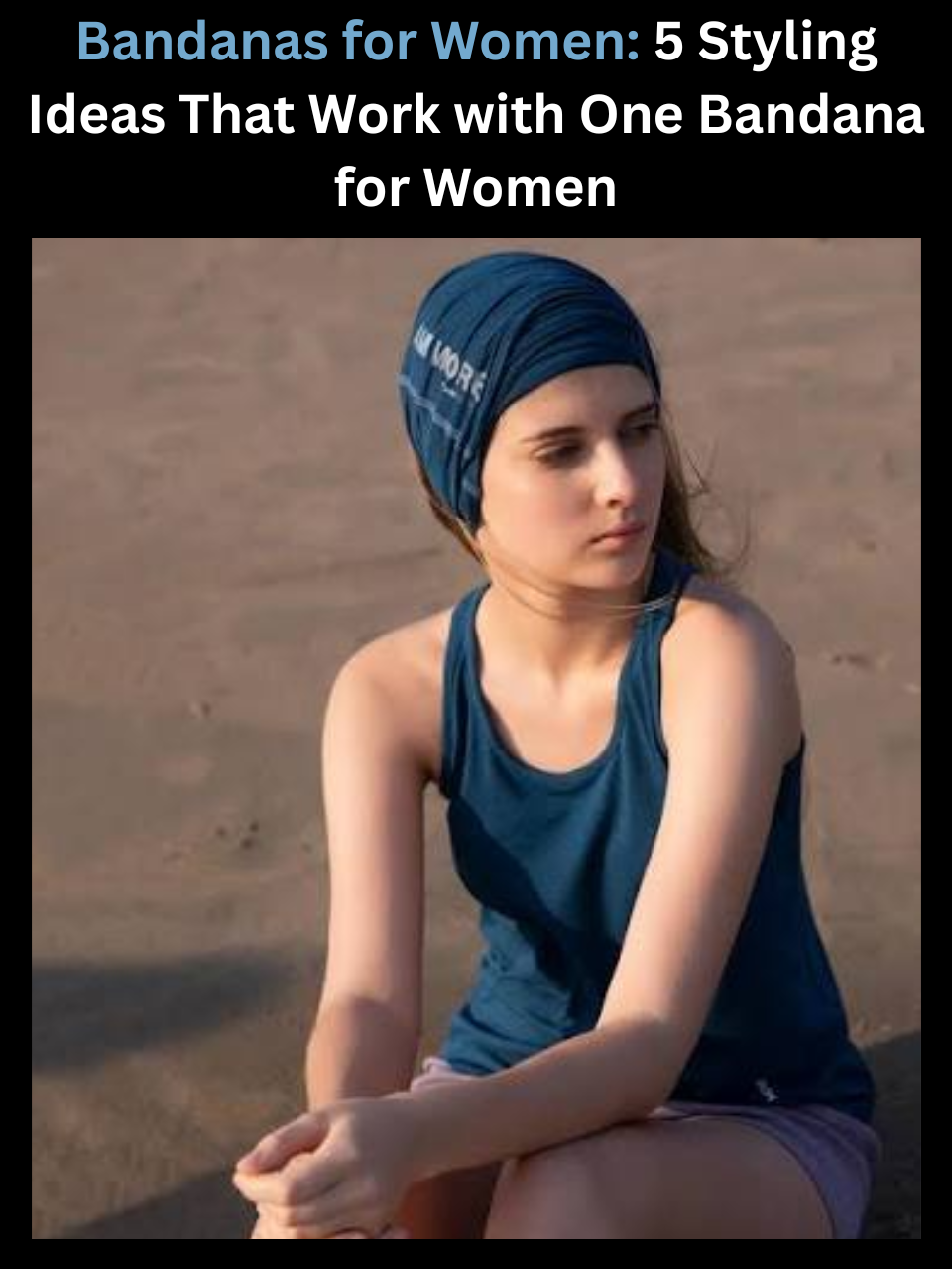 Freecultr bandanas for women styled multiple ways from hair wrap to neck scarf to face covering