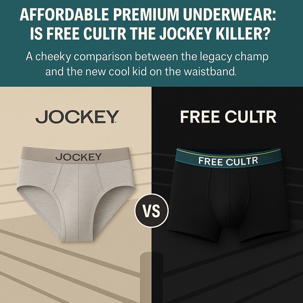 Affordable Premium Underwear: Is Free Cultr the Jockey Killer?