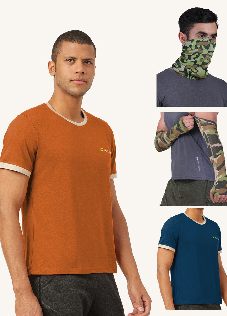 A curated selection of natural, cooling fabrics perfect for summer wardrobes.