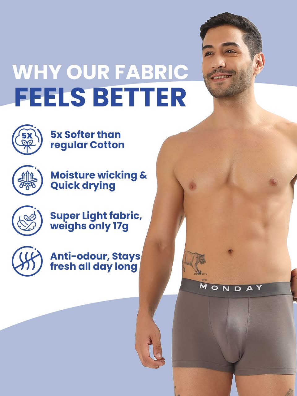 Bamboo & Micro-Modal Innerwear for Men: The Future