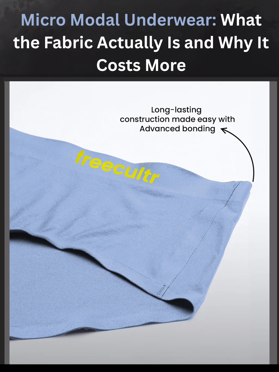 Micro Modal Underwear: What the Fabric Actually Is and Why It Costs More