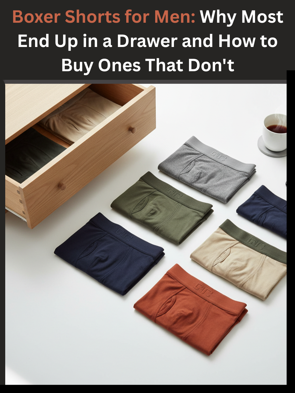 Boxer Shorts for Men: Why Most End Up in a Drawer and How to Buy Ones That Don't