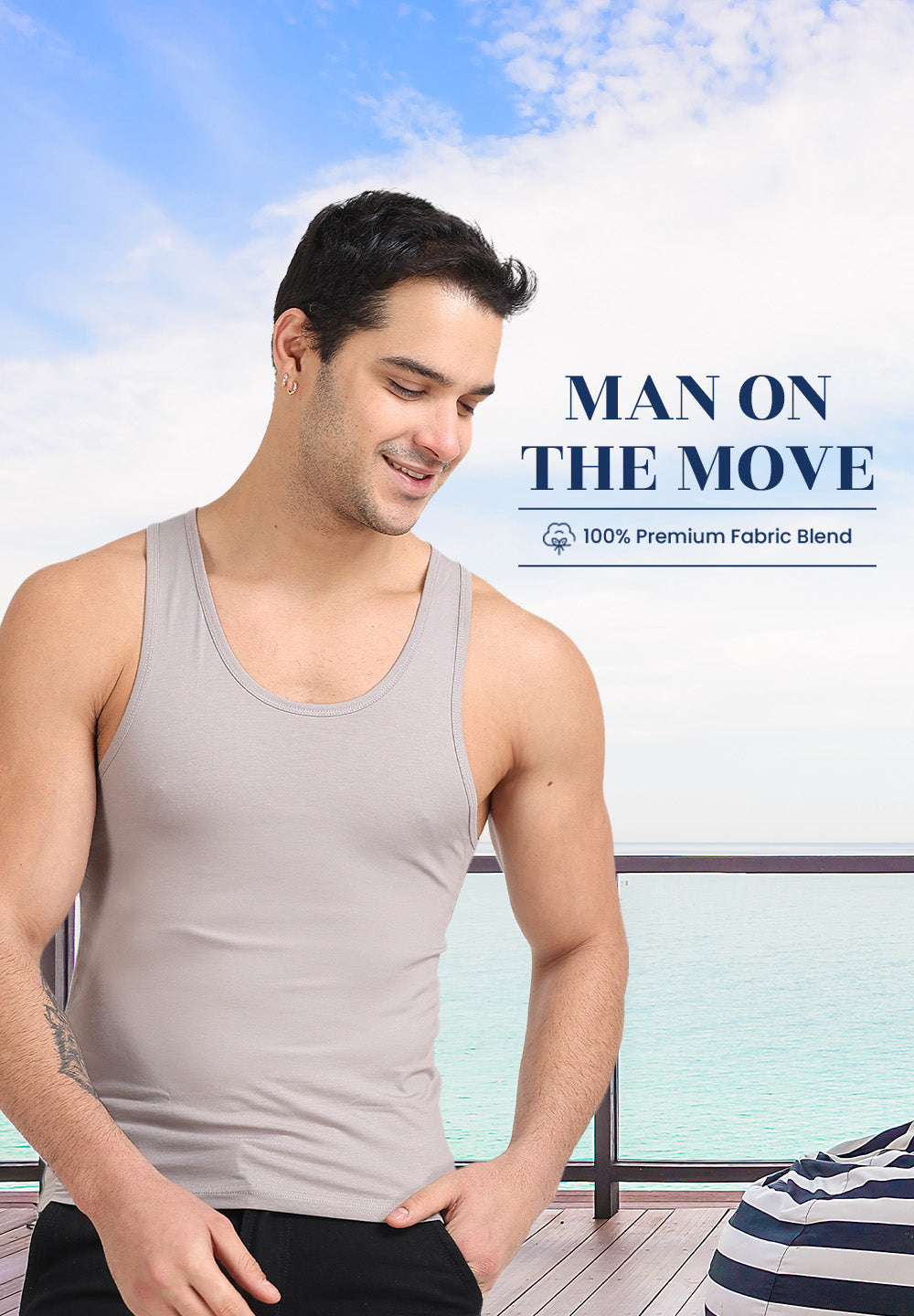 Men's Cotton Comfort Vests – Breathable Layer & Enhanced Fit