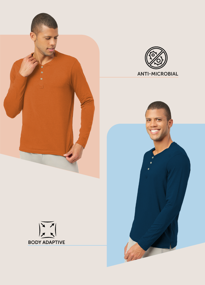 Henley's 2.0 – Modern Fit & Enhanced Breathability