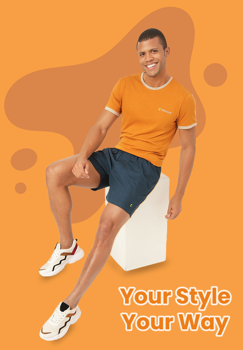 Men's Casual Tees - Crew Neck