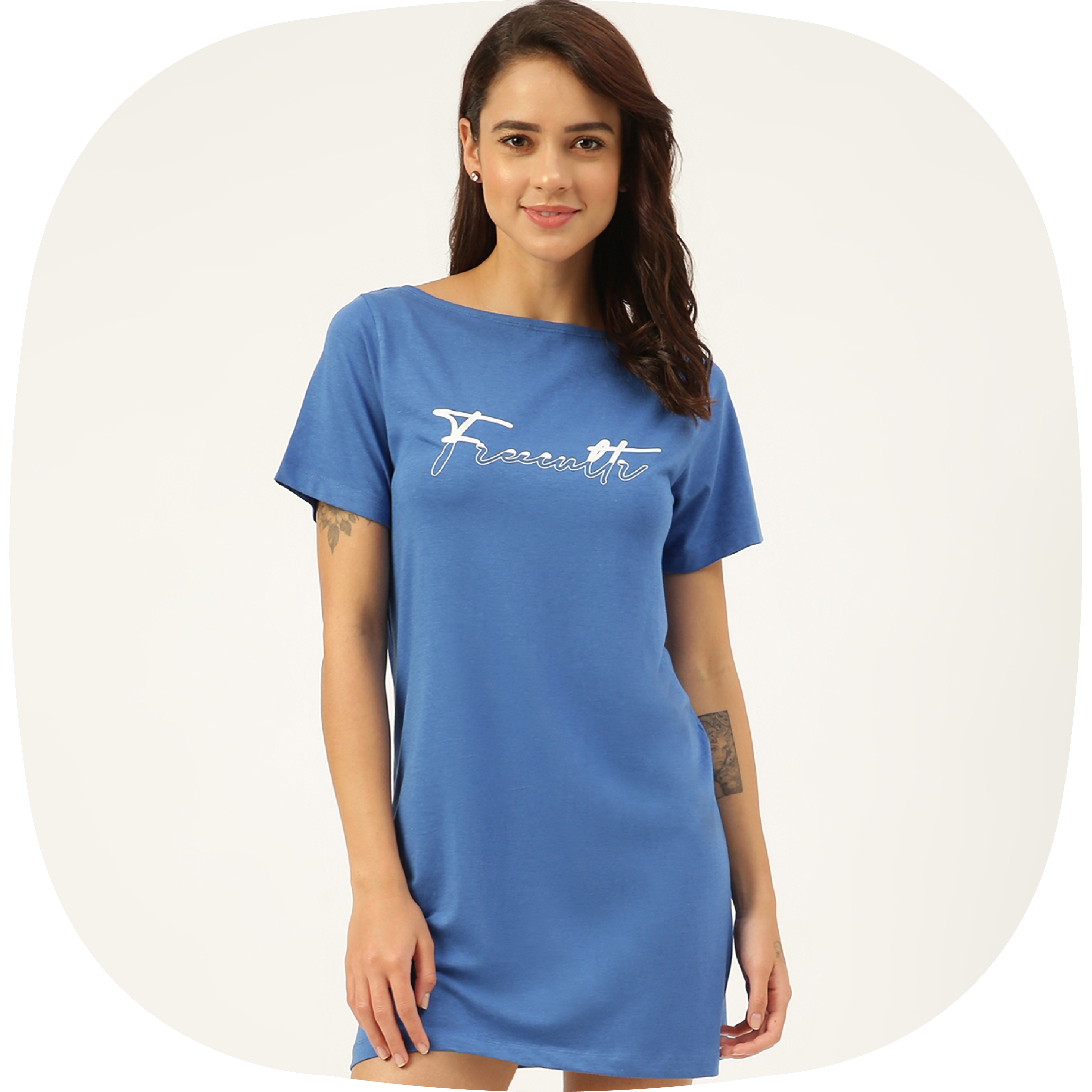 Twin Skin Women's T-shirt Dress