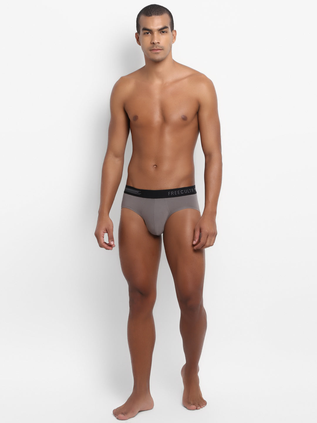 Men's Micro Modal & Elastane Brief in Contrast Waistband (Pack of 3) - freecultr.com