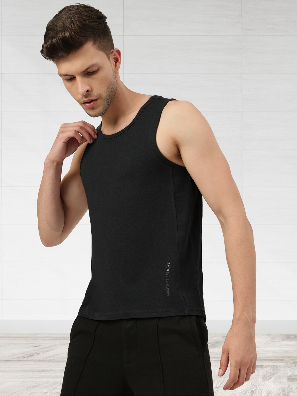 Twin Skin Organic Bamboo Vest - Active Fit (Pack Of 1)