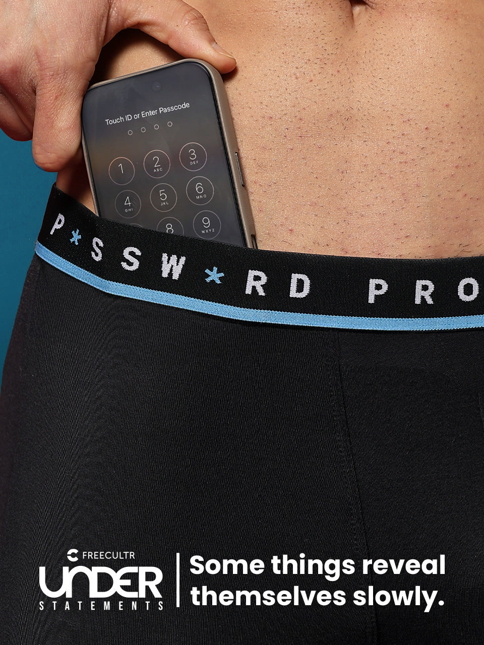 Statement Men's Trunk "Password Protected"