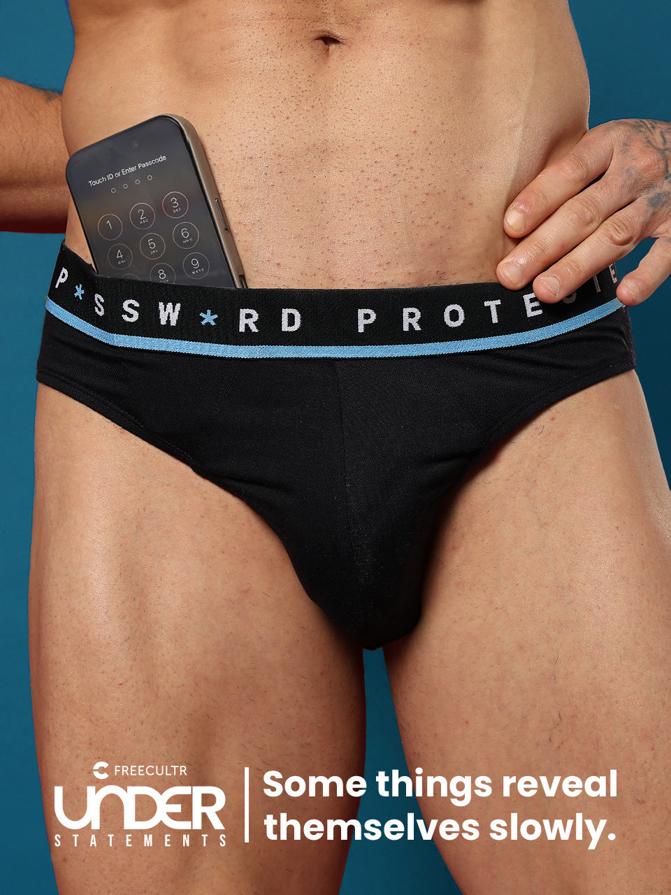 Statement Men's Brief "Password Protected"