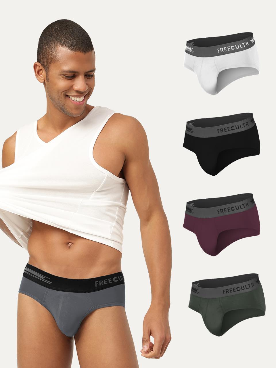 Men's Anti-Bacterial Micro Modal Brief (Pack of 5)