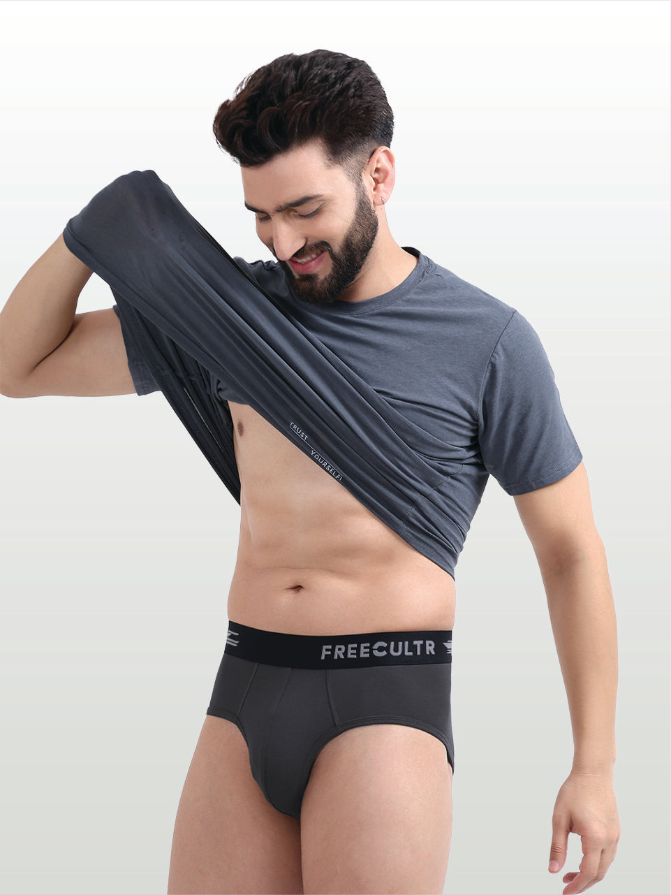 Men's Anti-Bacterial Micro Modal Brief in Contrast Waistband (Pack of 1)