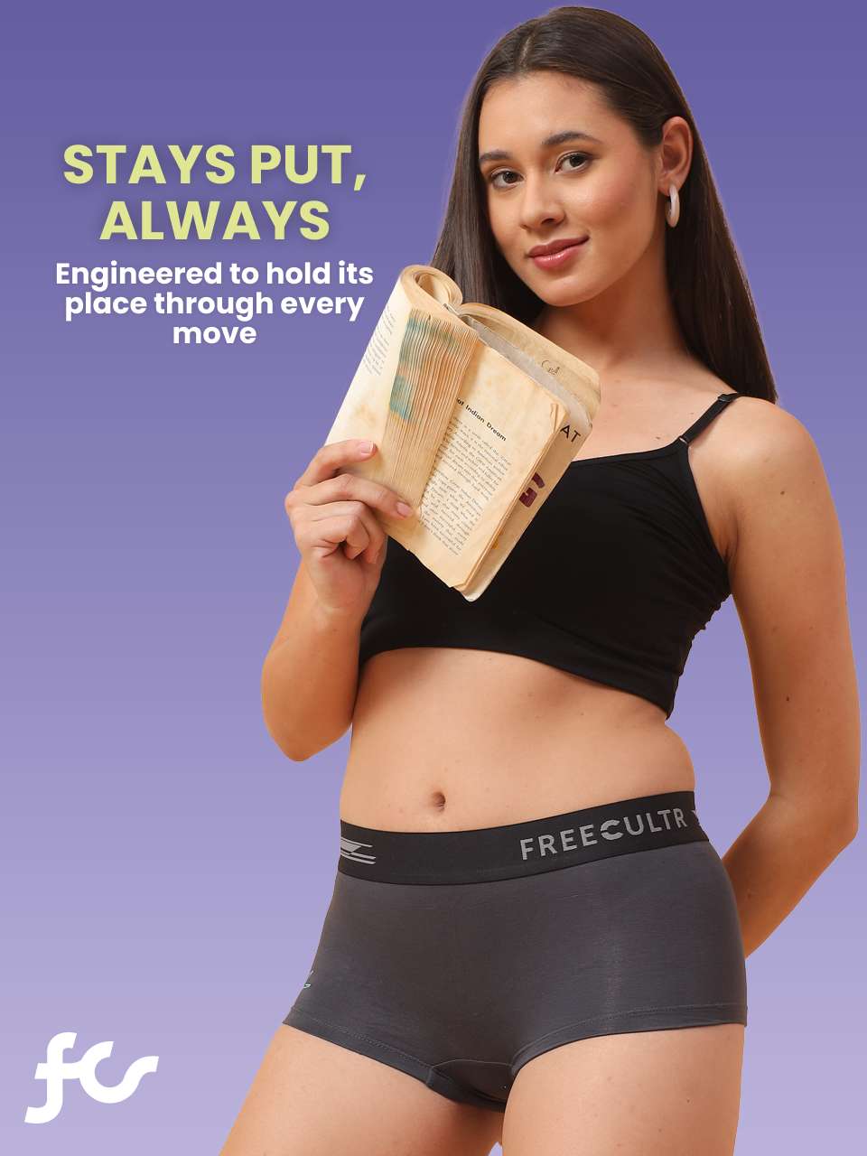 Women Micro Modal Boxer Brief (Pack of 1)