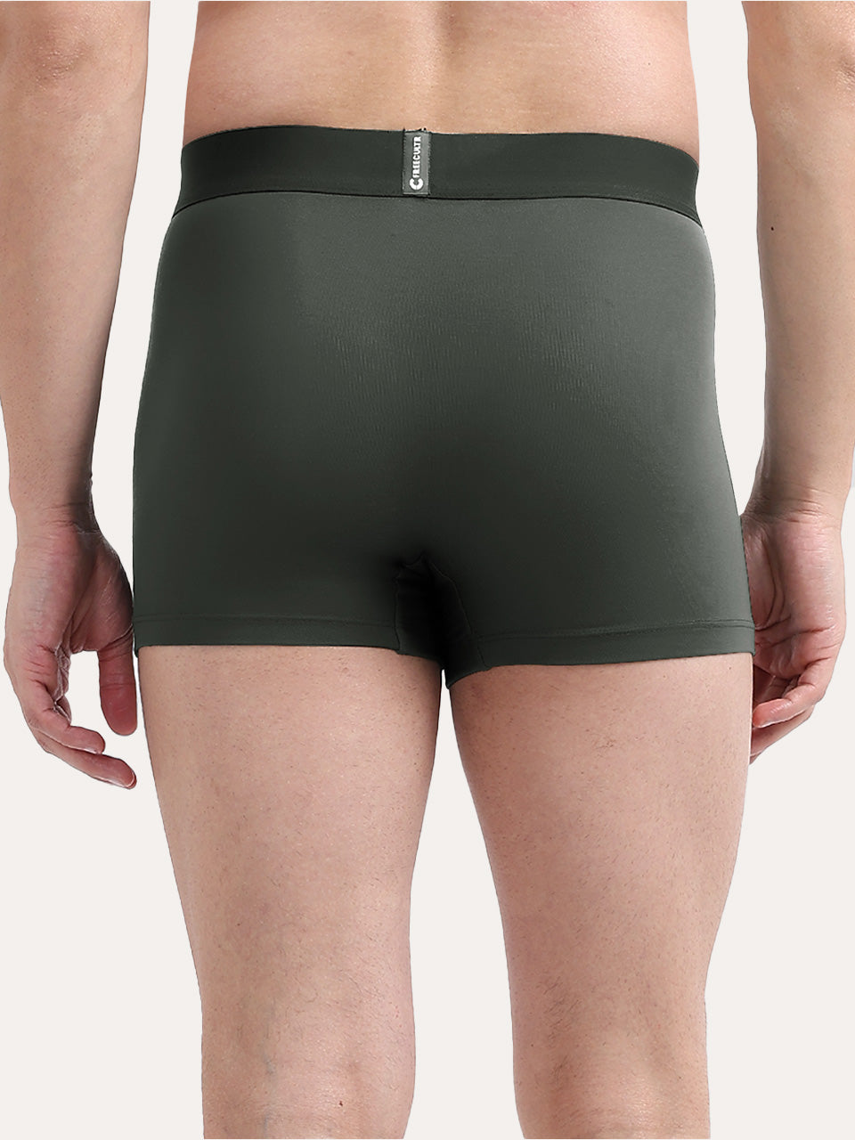 Men's Anti-Bacterial Micro Modal Trunk in Solid Waistband (Pack of 2)