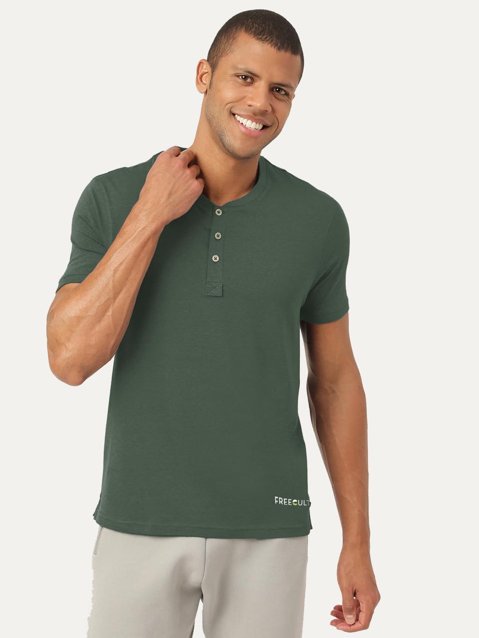 Henley 2.0 - Half Sleeves (Pack of 2)