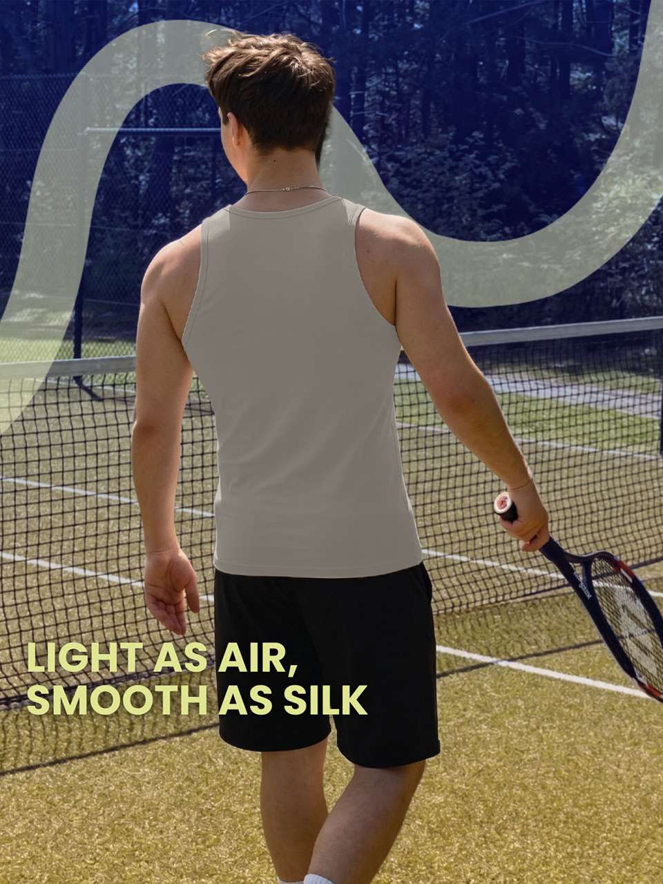 Twin Skin Organic Bamboo Vest - Comfort Fit (Pack Of 1)