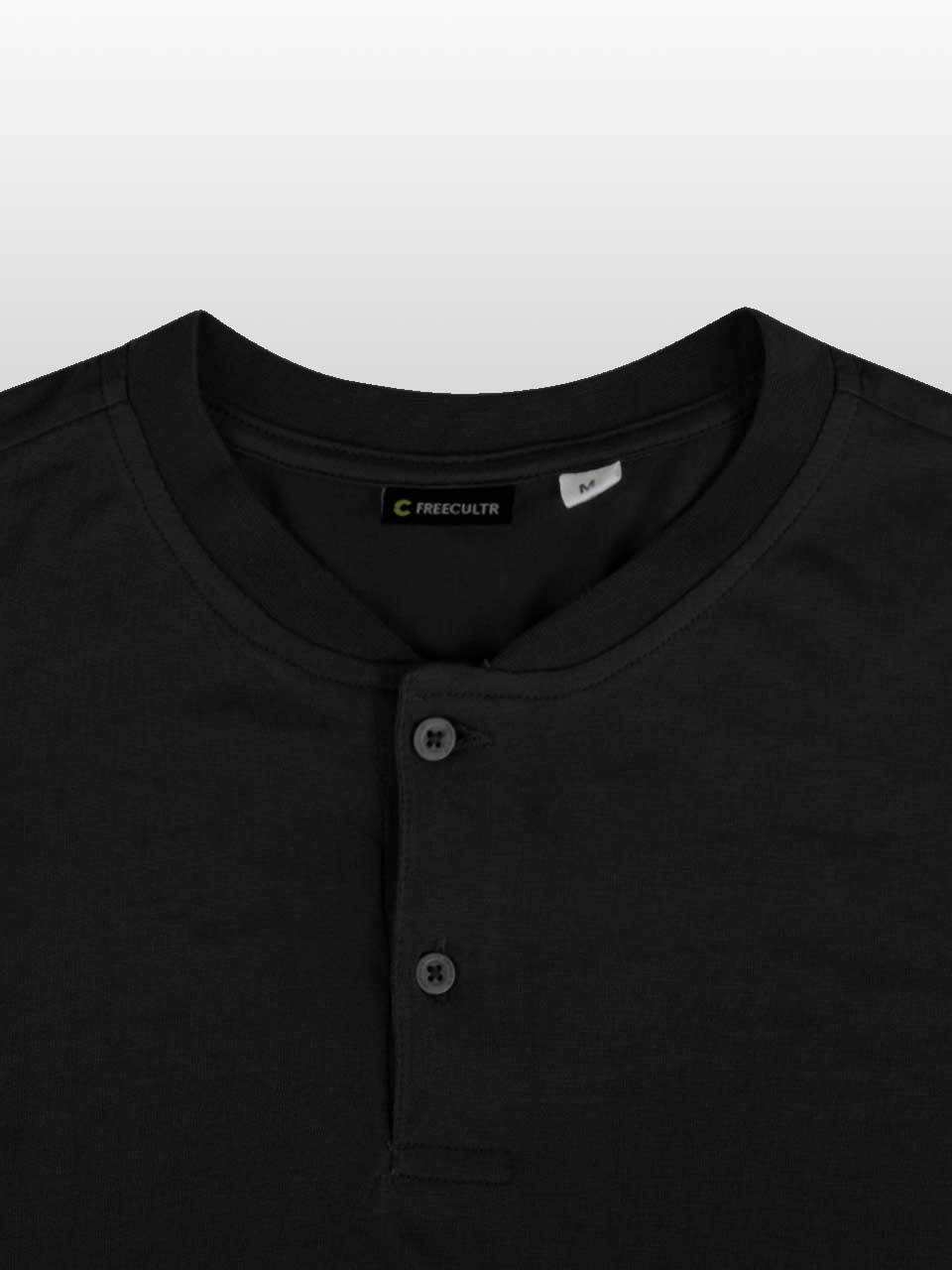 Men's Henley T-shirt Fullsleeve | Freecultr