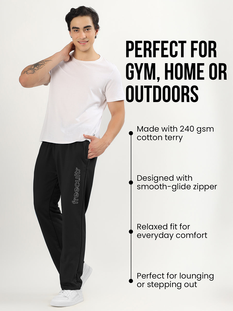 Men’s Everyday Pyjama With Zipper Pocket (Pack of 1)