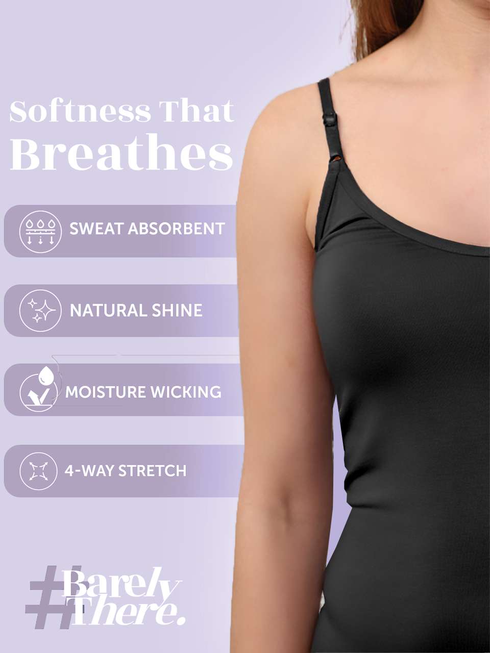 Ultra-Soft Micromodal Camisole Top - Pack of 2