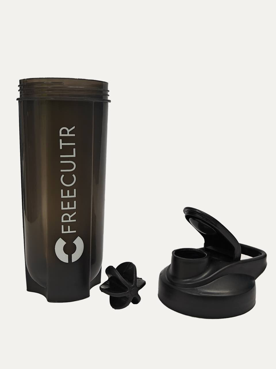 Freecultr Pro Shaker-700ml, Black (Pack Of 1)