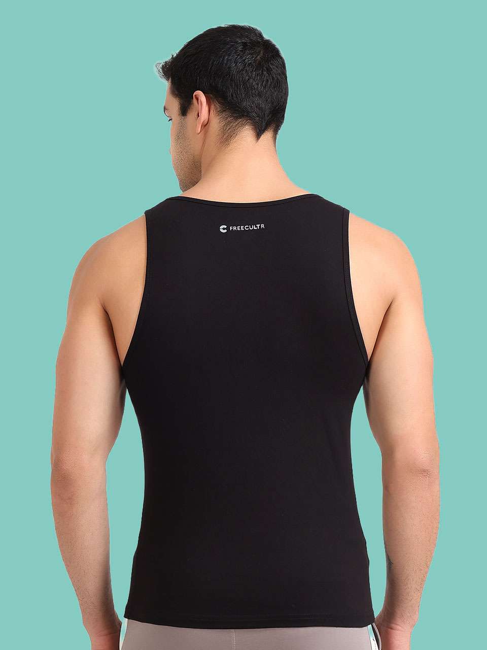 Regular Fit Organic Cotton Comfort Vest for Men-Pack of 1