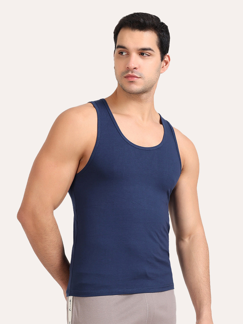 Regular Fit Organic Cotton Comfort Vest for Men (Pack of 2)