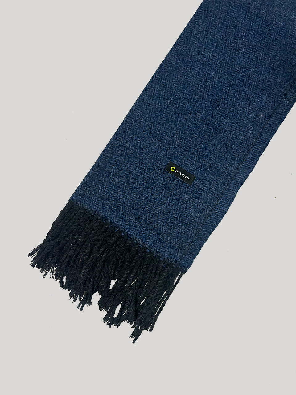 Unisex Acrylic Warm Muffler Blue