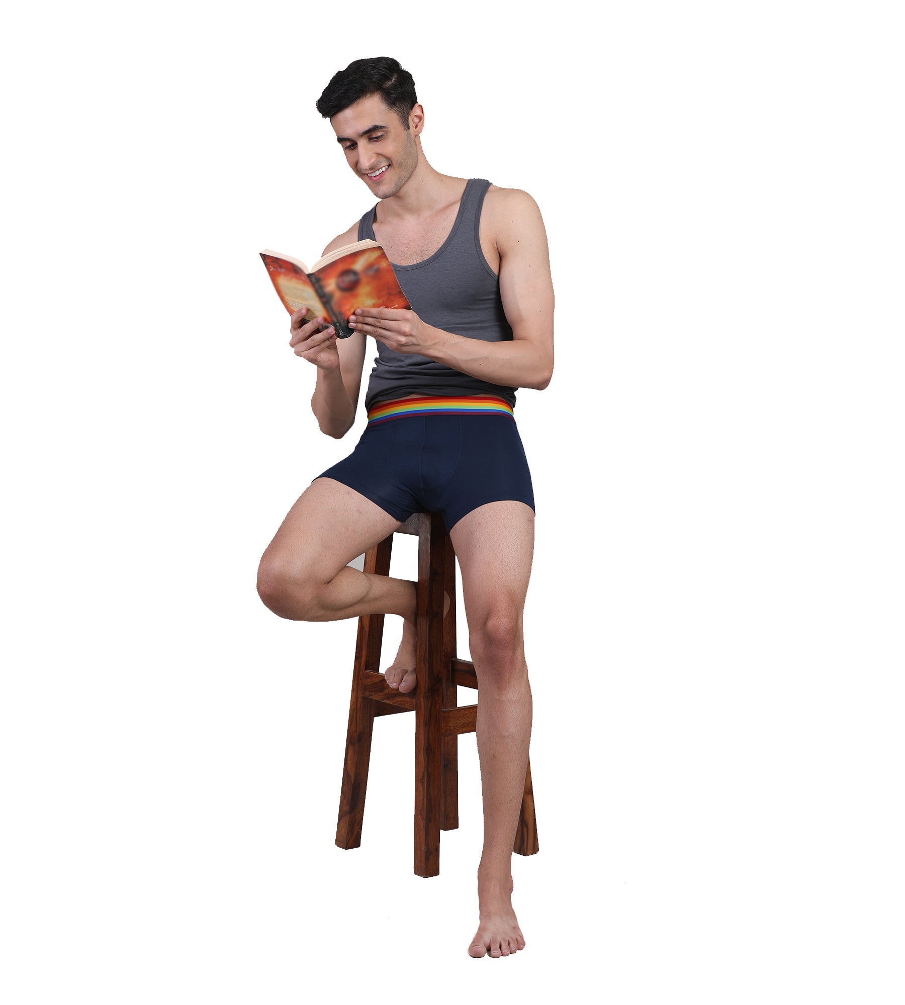Pride Edition - Men's Anti-Bacterial Micro Modal Trunk (Pack of 1)