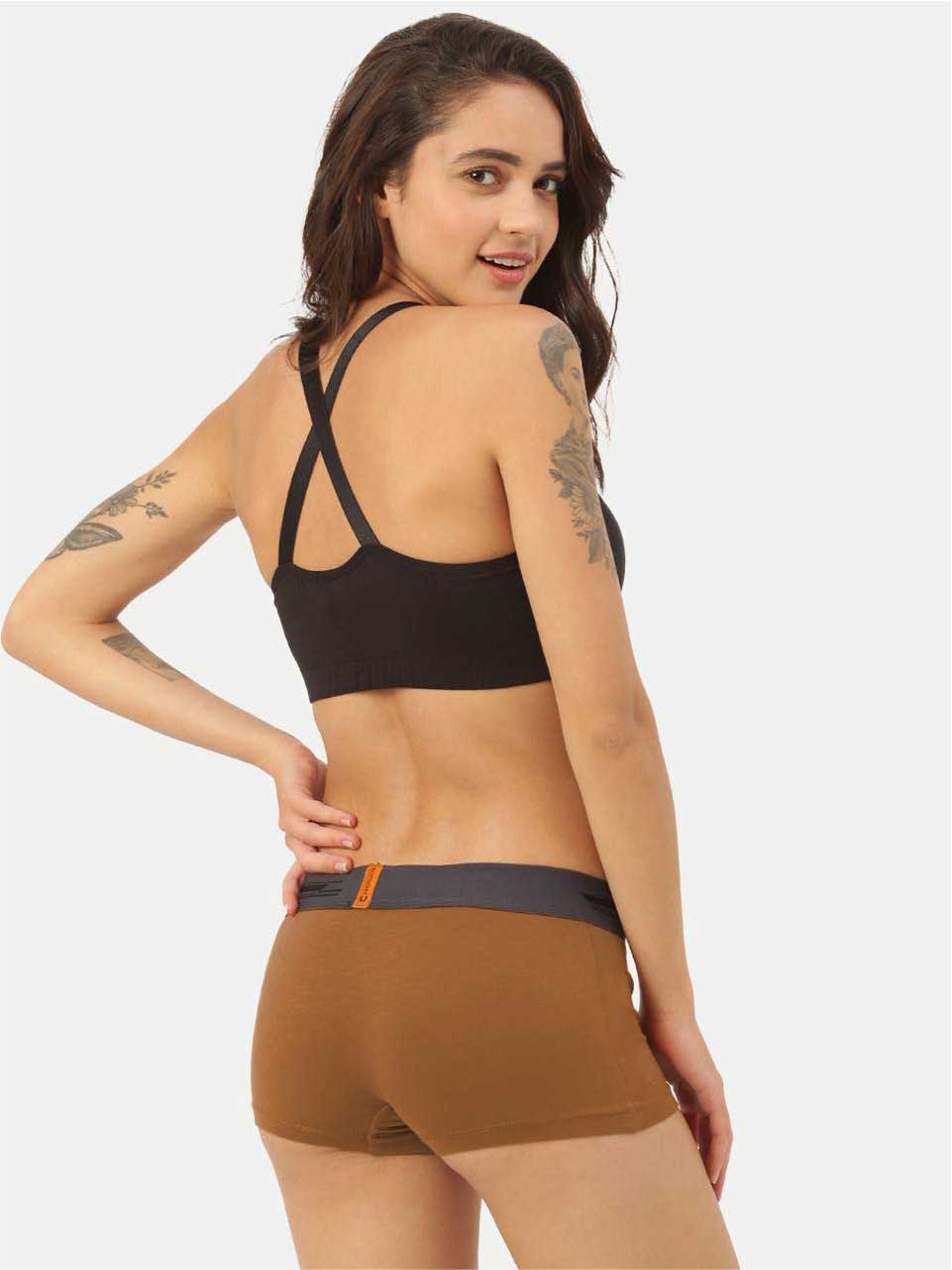 Women's Micro Modal Boy Shorts (Pack of 3)