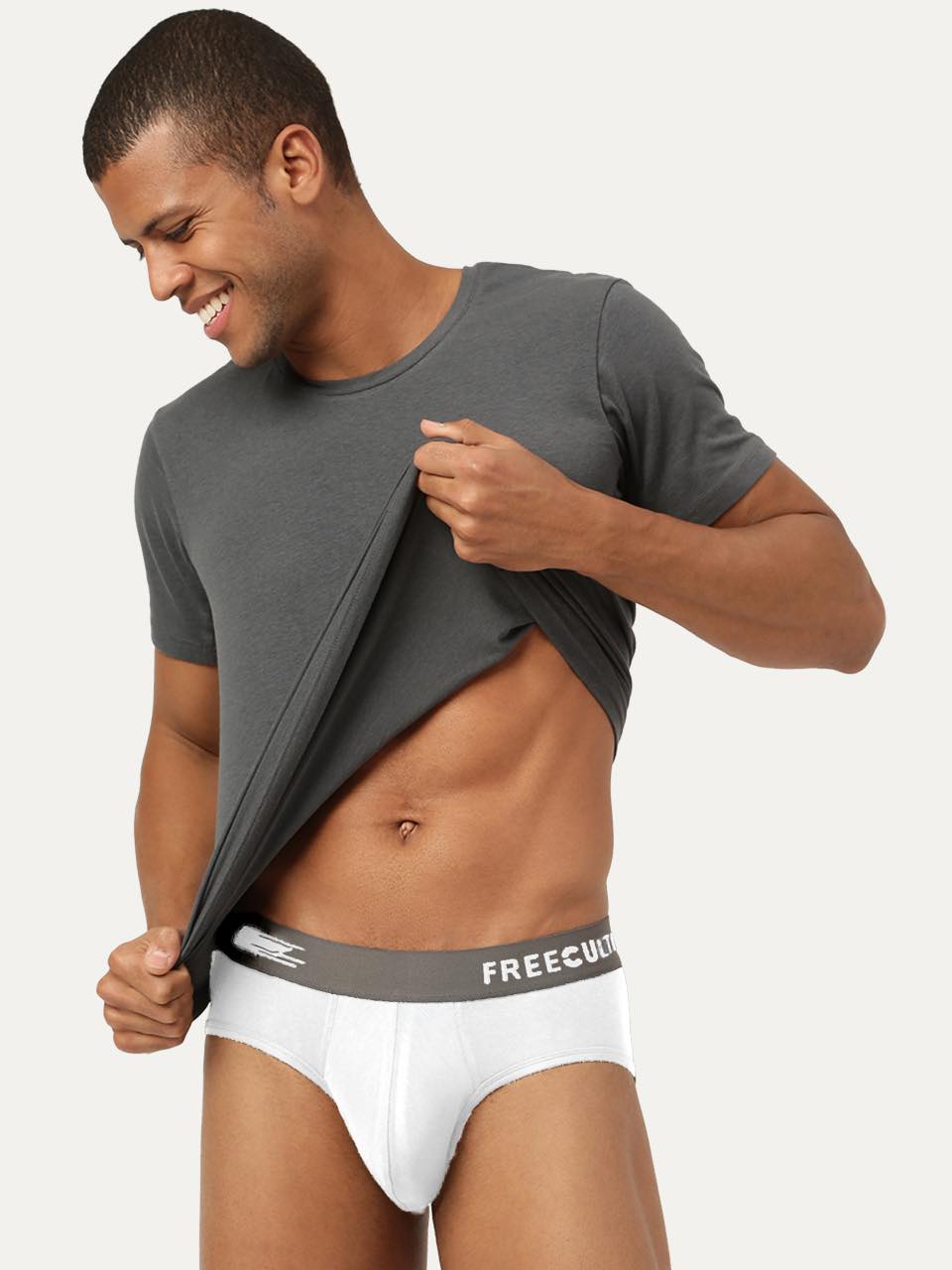 Men's Anti-Bacterial Micro Modal Brief in Contrast Waistband (Pack of 1)