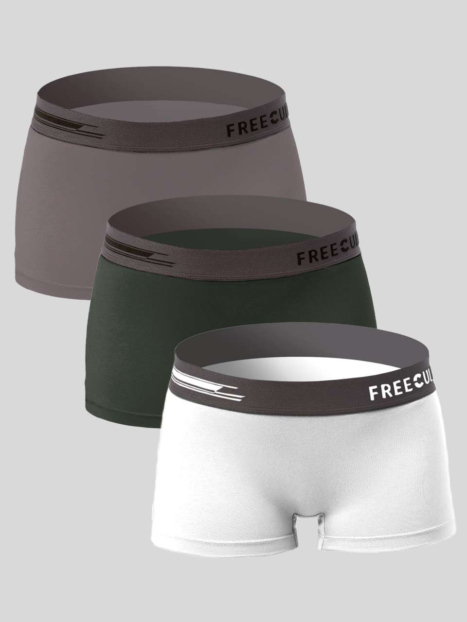 Women's Micro Modal Boy Shorts (Pack of 3)