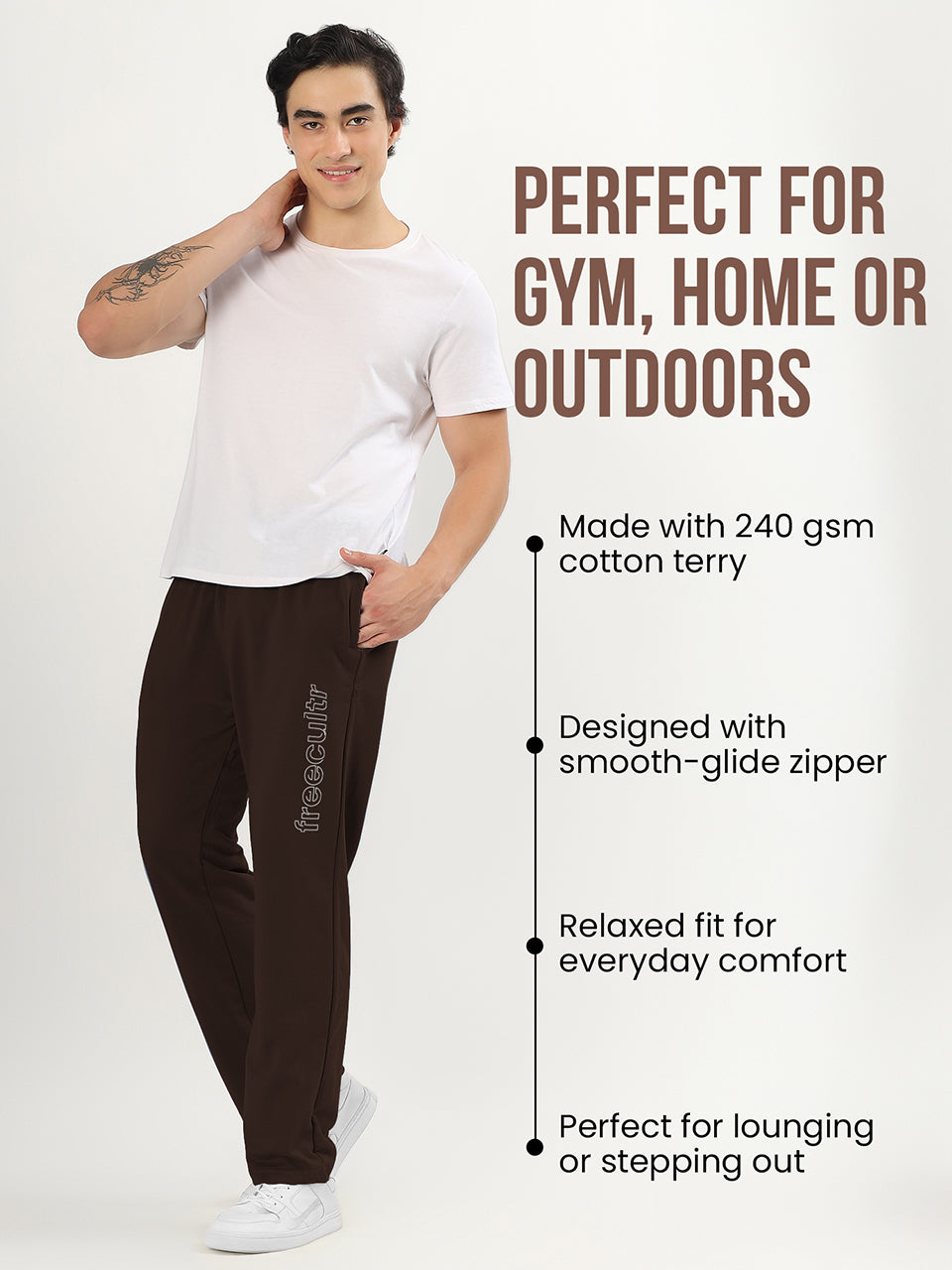 Men’s Everyday Pyjama With Zipper Pocket (Pack of 1)