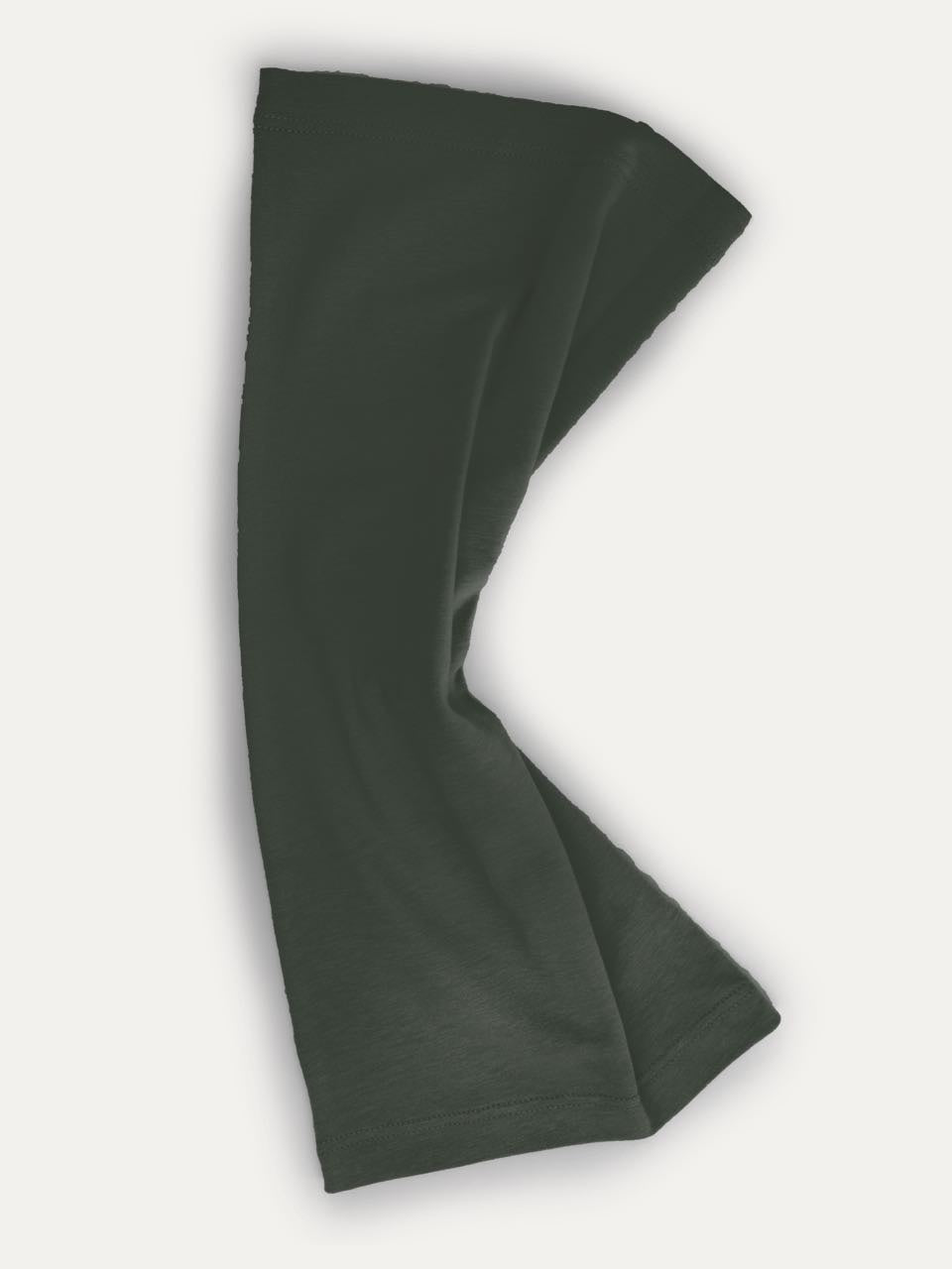 Unisex Black Forest Green Bandana Masks - Plain (Pack Of 1)