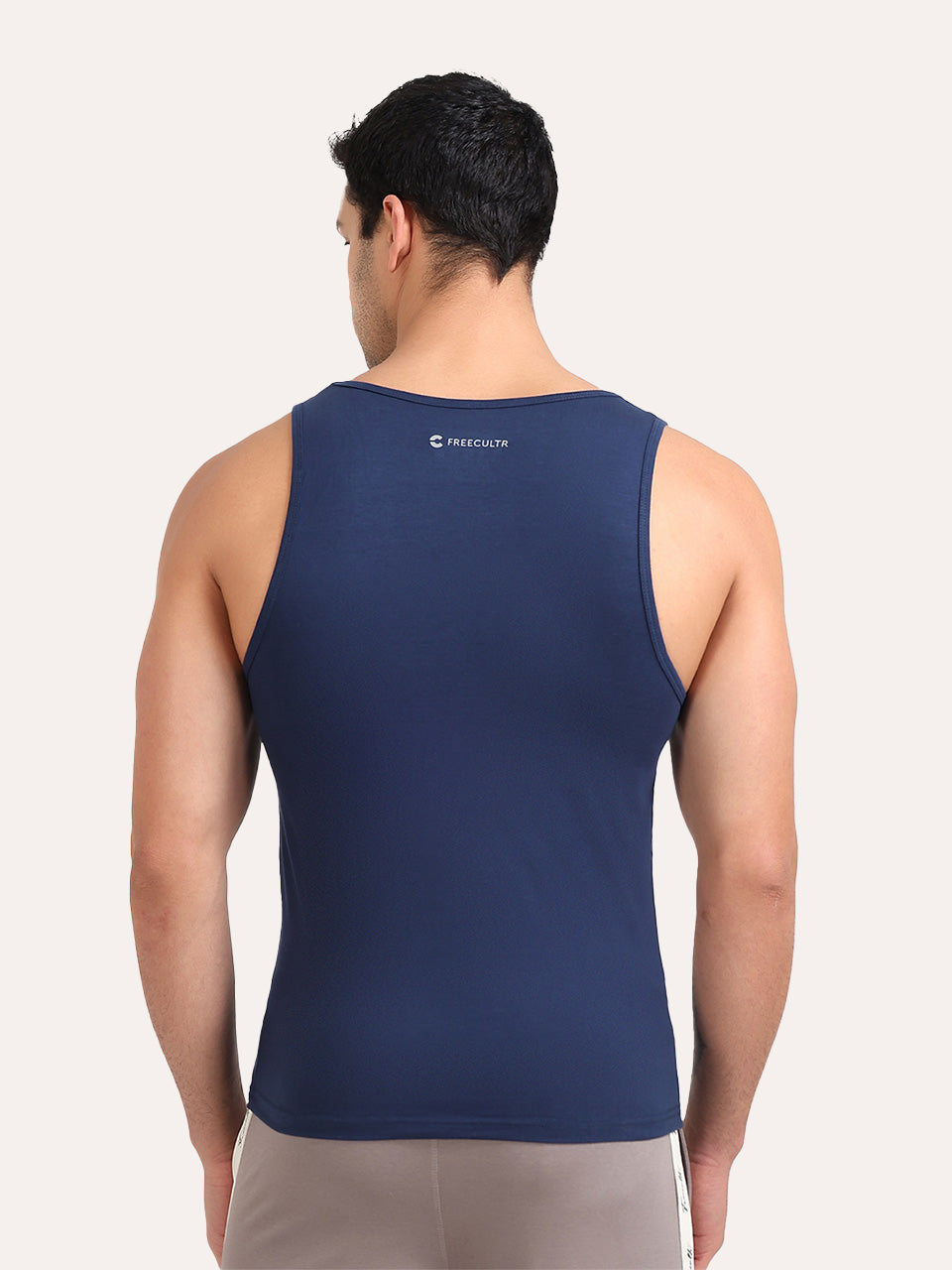 Regular Fit Organic Cotton Comfort Vest for Men-Pack of 3