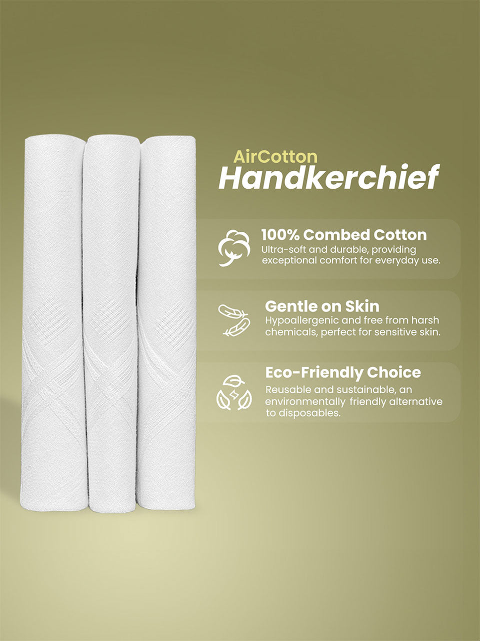 Premium Men's Cotton Handkerchief