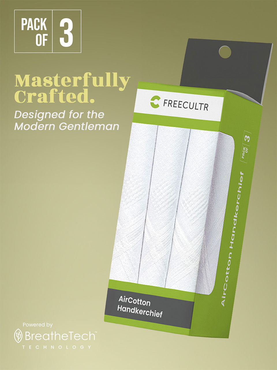 Premium Men's Cotton Handkerchief