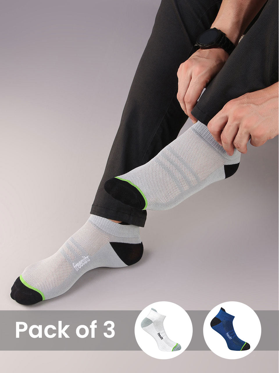 Bamboo Low Cut Socks - Pack of 3