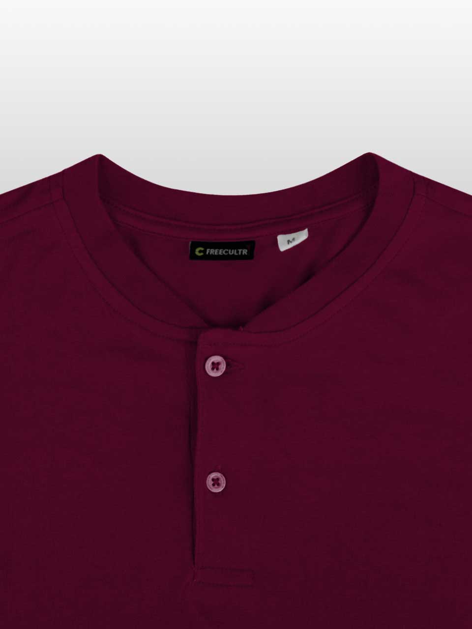 Men's Henley T-shirt Fullsleeve | Freecultr