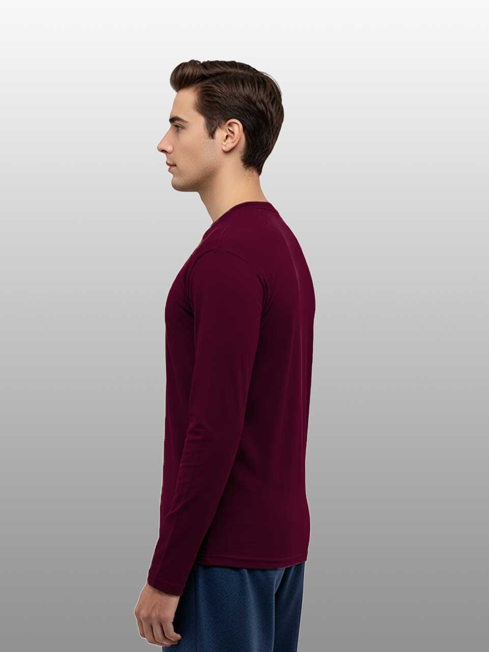 Men's Henley T-shirt Fullsleeve | Freecultr