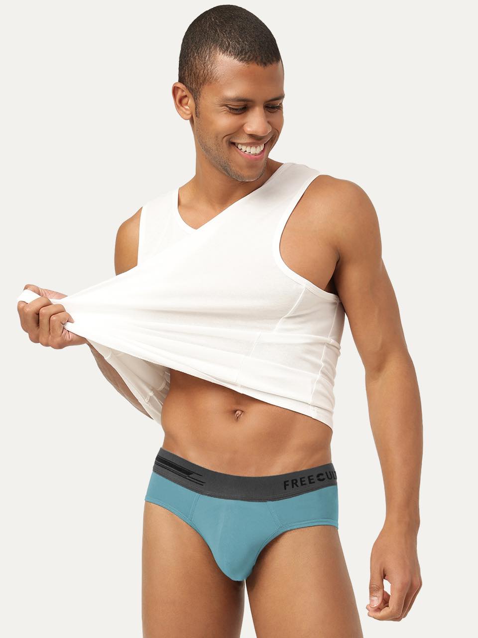 Men's Anti-Bacterial Micro Modal Brief in Contrast Waistband (Pack of 1)