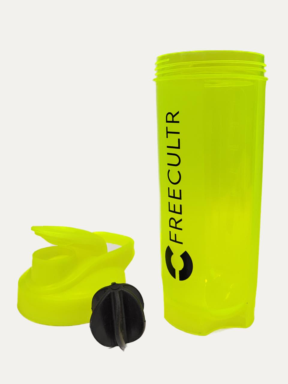 Freecultr Pro Shaker-700ml, Neon (Pack Of 1)