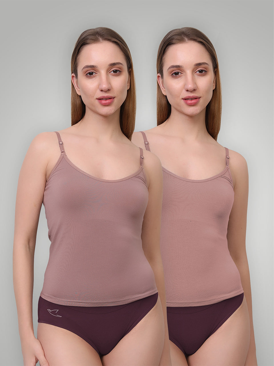 Ultra-Soft Micromodal Camisole Top - Pack of 2