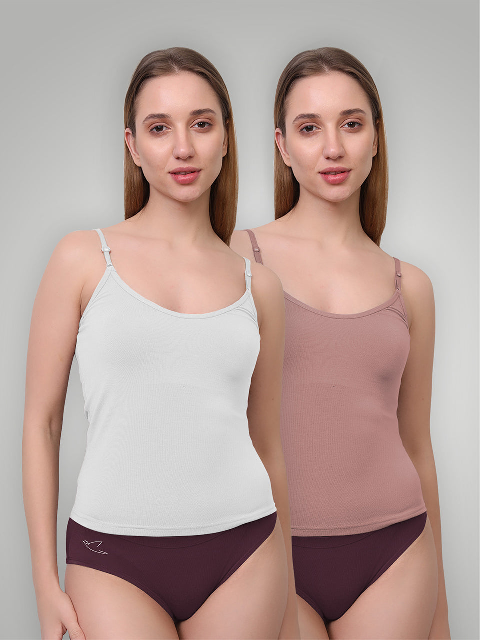 Ultra-Soft Micromodal Camisole Top - Pack of 2