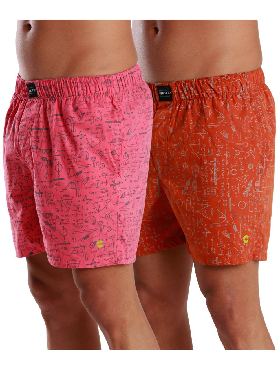 All-Day Printed Boxer Shorts - (Pack of 2)