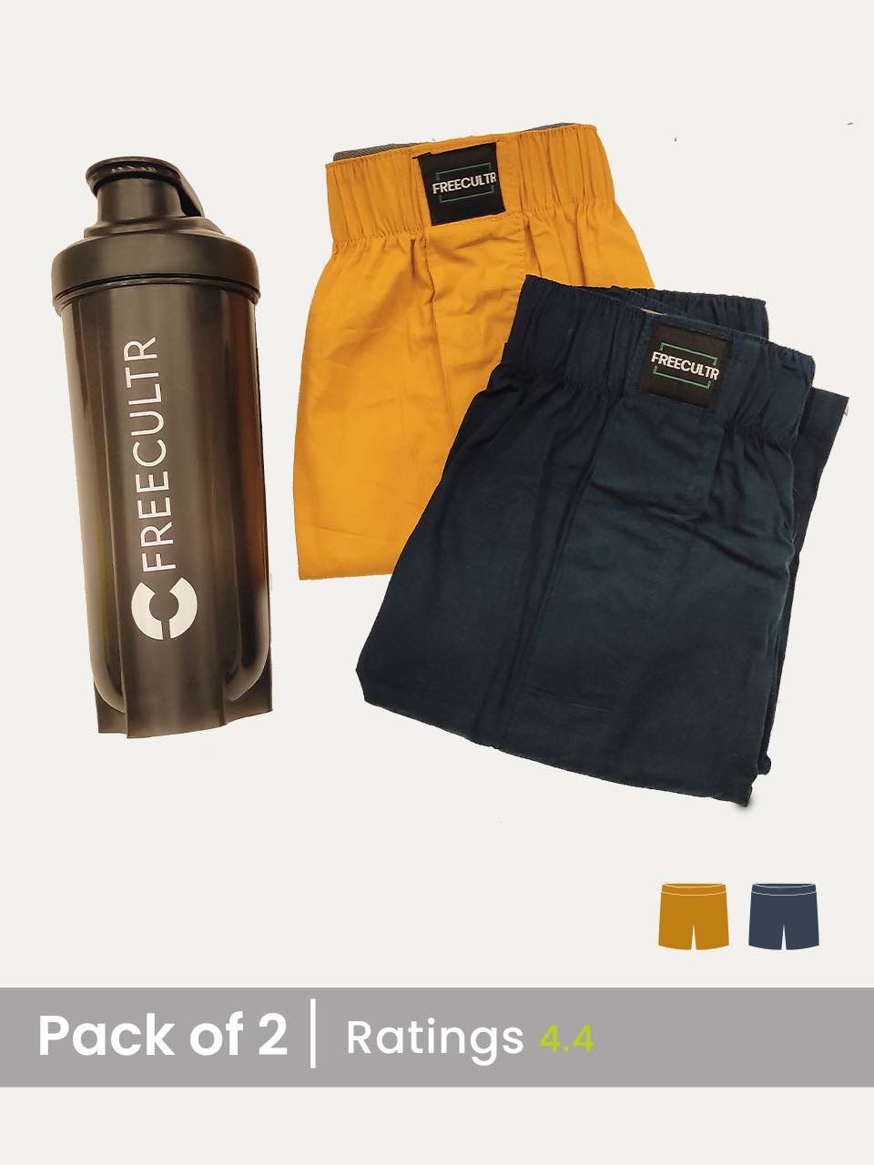 All-Day Boxer Shorts - (Pack of 2)