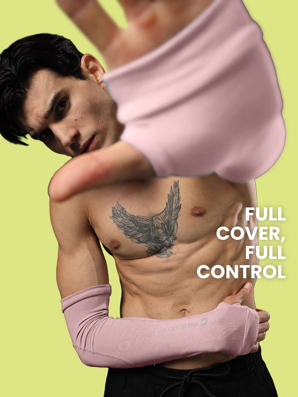 Unisex White Arm Sleeves (Pack of 2)