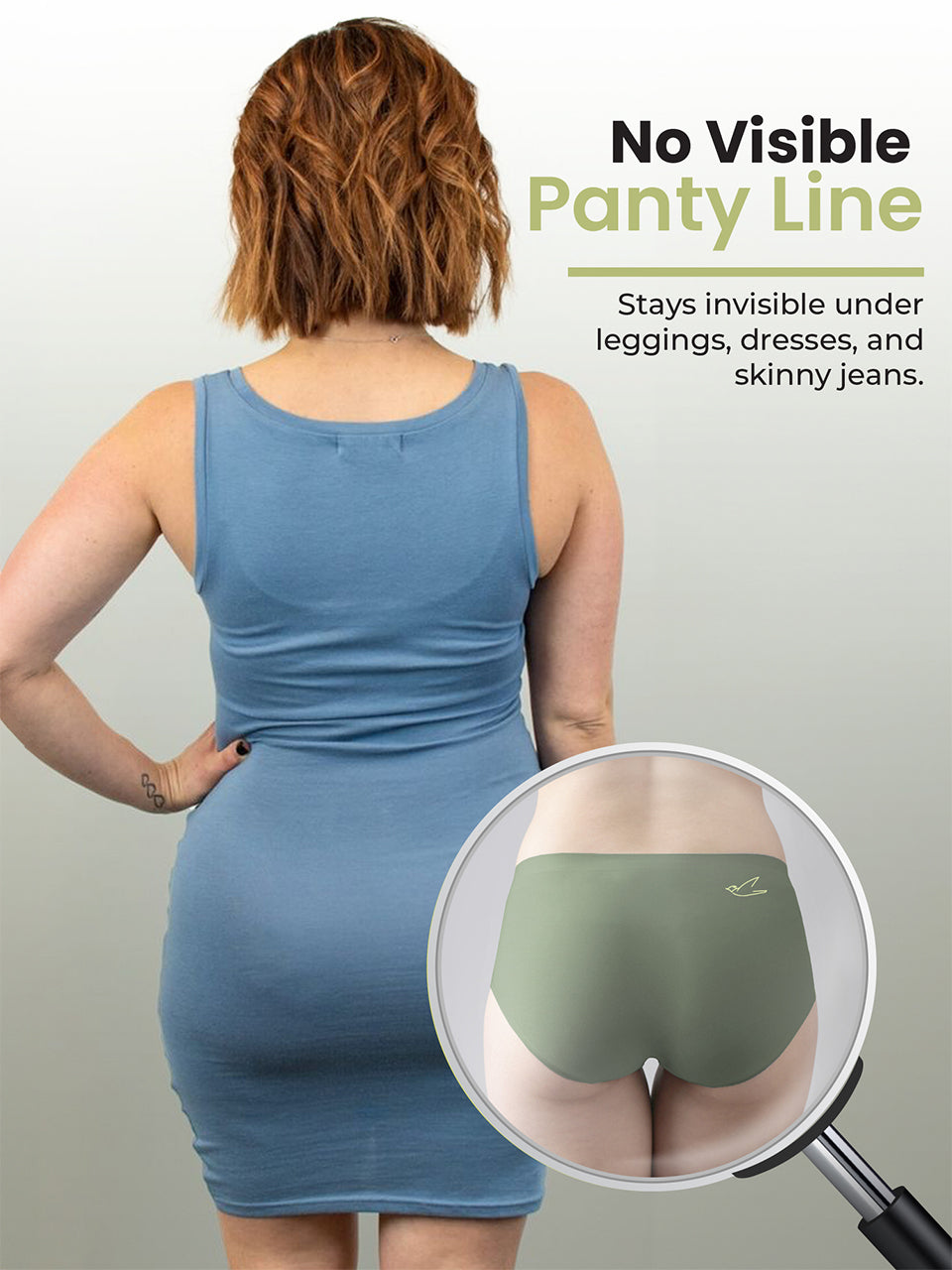 Seamless No Show Micro Modal Hipster panties pack of 2