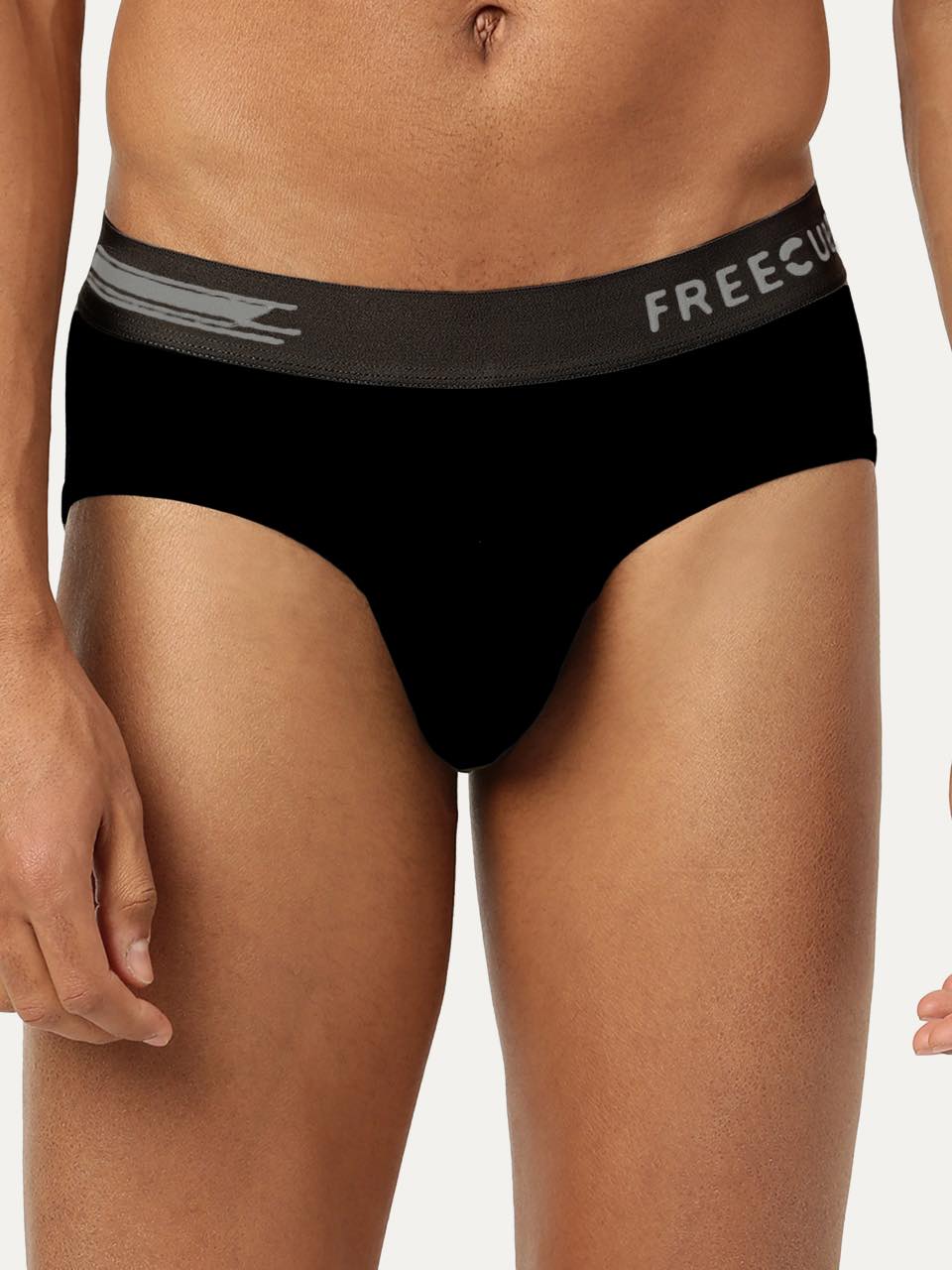 Men's Anti-Bacterial Micro Modal Brief in Contrast Waistband (Pack of 1)